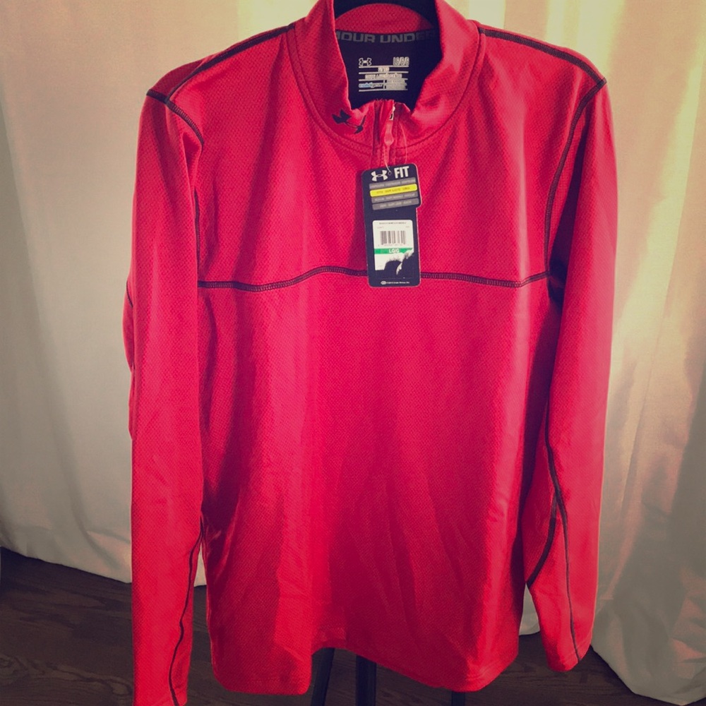 Under armor LG fitted quarter performance zip